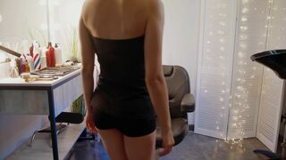 ASMR Barber Massage Alena | Female Lady Barber Head & Hair Sounds