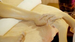 ASMR Rose Petal Foot Spa Massage | Relaxing Tingle Sounds and Gentle Care