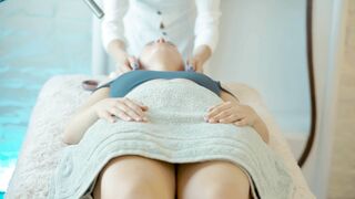 ASMR Relaxing Face Spa Massage | Gentle Tingle Sounds and Skin Care