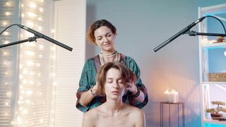 ASMR Light Meditation Reiki Session | Chakra Balance and Shoulder Neck Relaxation