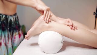 ASMR Foot Spa Massage | Relaxing Tingle Sounds and Gentle Care Routine