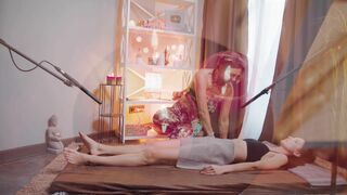 ASMR Thai Yoga Relaxation | Whispering Tingles and Reiki Calm Session
