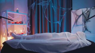 ASMR Halloween Spa Roleplay | Full Body Relaxation and Calming Sounds
