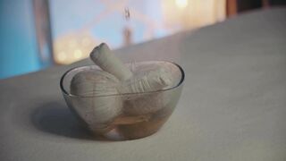 ASMR Thai Herbal Ball Massage | Gentle Abdominal Relaxation Therapy