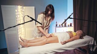 ASMR Thai Herbal Ball Massage | Gentle Abdominal Relaxation Therapy
