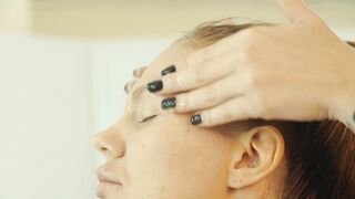 ASMR Lady Barber Aloe Vera Face Massage | Head Spa and Skin Care Sounds