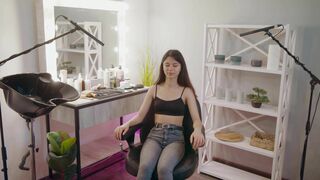 ASMR Lady Barber Neck and Shoulder Massage | Intensive Relaxation Sounds