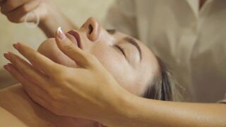 ASMR Lady Barber Face Spa Massage | Relaxing Beauty Treatment Sounds