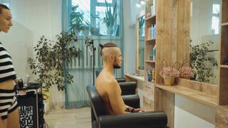 ASMR Lady Barber Head and Neck Massage | Shoulder Relaxation Sounds