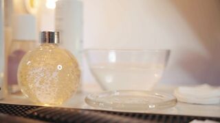 ASMR Lady Barber Soap Facial | Relaxing Spa Foam and Skin Care Sounds