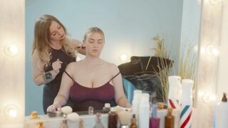ASMR Lady Barber Ear Massage | Gentle Relaxing Spa Sounds
