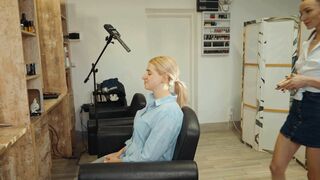 ASMR Lady Barber Foam Facial Massage | Relaxing Face Cleansing Sounds