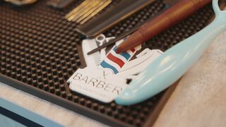 ASMR Lady Barber Intensive Scalp Massage | No Talking Tingle Sounds