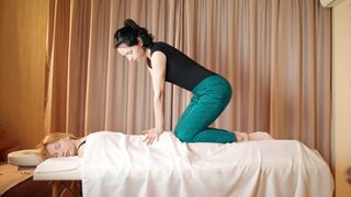 ASMR Stretch Massage for Body Relaxation