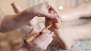 Relaxing Foot Massage by Anna | Stress Relief Foot Massage Therapy (ASMR)