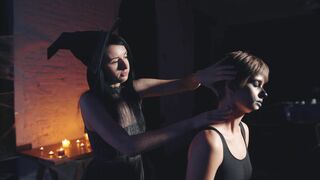 Halloween ASMR Head Neck and Scalp Massage with Tingles